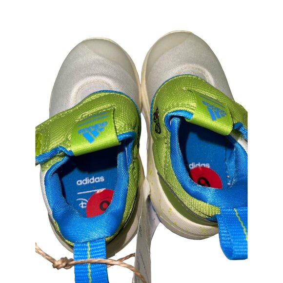 Adidas X Disney Muppets Sneakers Kermit Frog Easy Slip On Shoes Toddler 6 NEW - Picture 7 of 9